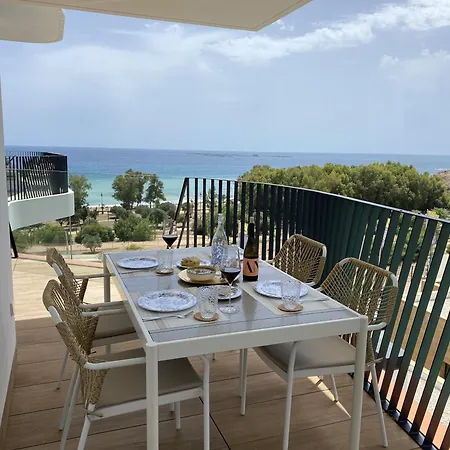 Apartment Stylish In Alicante With Seaview, Pool And
